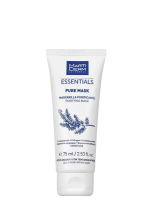 MARTIDERM BALTOJO MOLIO KAUKĖ RIEBIAI / SPUOGUOTAI VEIDO ODAI PURE MASK 75 ML