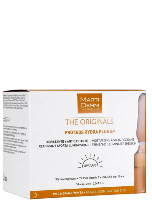 MARTIDERM AMPULĖS VEIDUI SU VITAMINU C IR PROTEOGLIKANAIS SPF 10