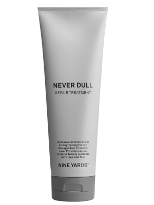 NINE YARDS kviečių baltymais praturtina atkuriamoji plaukų kaukė NEVER DULL 250ml