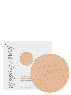 JANE IREDALE PUREMATTE MATIŠKUMO SUTEIKIANTIS PUDROS PAPILDYMAS MAKIAŽO UŽBAIGIMUI