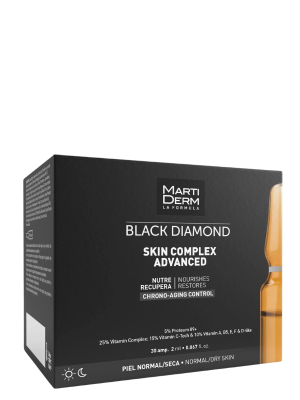 MARTIDERM VEIDO AMPULĖS SU VITAMINŲ IR ANTIOKSIDANTŲ KOMPLEKSU SKIN COMPLEX ADVANCED