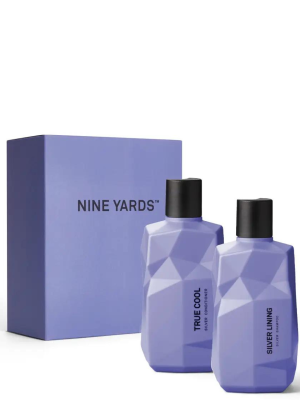 NINE YARDS SILVER Šviesių plaukų priežiūros Sidabro Rinkinys