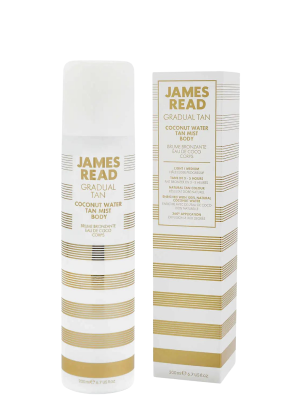 James Read Coconut water Tan mist įdegį suteikianti migla kūnui