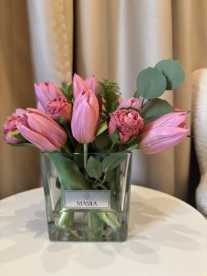 MASILA DIRBTINIŲ GĖLIŲ KOMPOZICIJA